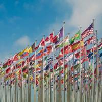 Flags of U.N. member states. | ISTOCK