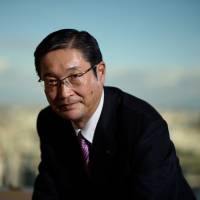 Akiyoshi Koji, president and CEO of Asahi Group Holdings Ltd., says the company is considering more overseas deals. | BLOOMBERG