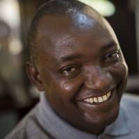 Gambian President elect Adama Barrow sits for an interview in December with the Associated Press at his residence in Yundum, Gambia. Barrow waits to take up the reins of power, as Gambian President Yahya Jammeh clings to power Wednesday after more than two decades governing the West African country. | AP