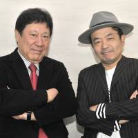 The partnership: Producer Mataichiro Yamamoto (left) and director Sion Sono join forces again for \"Shinjuku Swan II.\" | YOSHIAKI MIURA