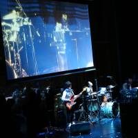 Going live: Tech group LiVEARTH demonstrates its Live CJ app with the help of Musilogue at Live Music Hackasong on Jan. 26. | &#169; YUMA TOTSUKA
