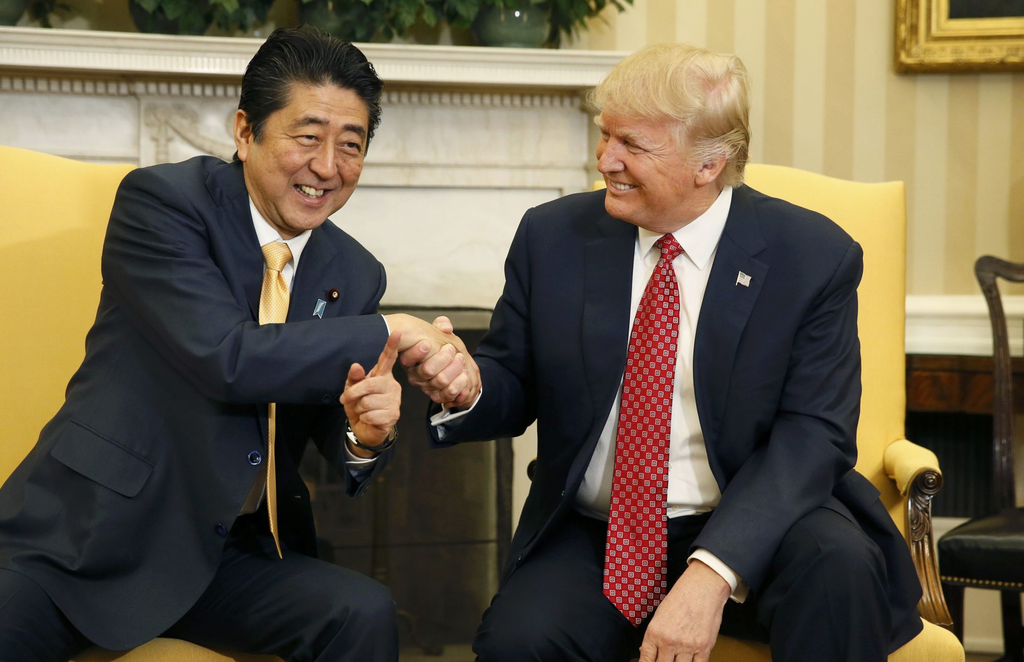 Why a flexible Donald Trump unnerves an unyielding Shinzo Abe