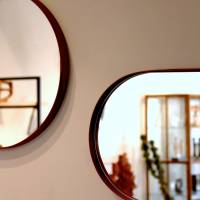 The Playmountain showroom reflected in mirrors. | KIT NAGAMURA