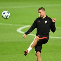 Former Germany striker Lukas Podolski has reportedly agreed to join Vissel Kobe from Turkish side Galatasaray in June. | AFP-JIJI