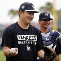 The Yankees have named Masahiro Tanaka as their starting pitcher to face the Rays on Opening Day. | KYODO