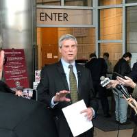 St. Louis County Prosecutor Bob McCulloch addresses the media about a previously undisclosed video of Michael Brown in Ferguson, Missouri, Monday. Lawyer releasing 'unedited' video to back claim Brown robbed store before Ferguson policeman shot him