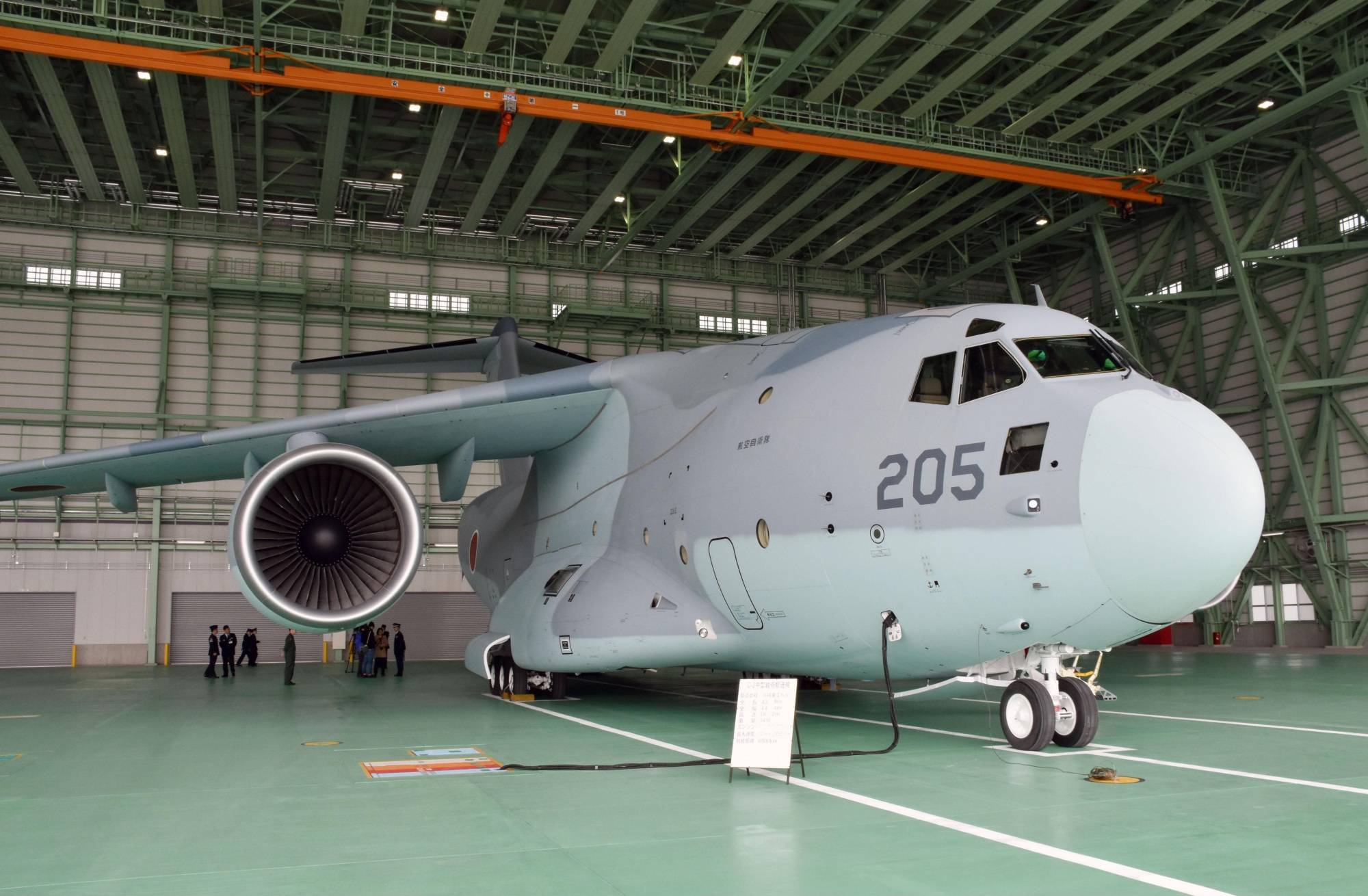 air force deploys c 2 transport plane years delay
