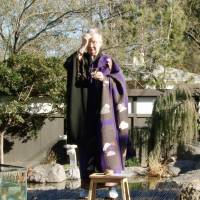 A ceremony is held to mark the completion of the Yume Japanese Gardens in Tucson, Arizona in January 2013. Ministry to guide restoration of Japanese gardens overseas as part of culture and tourism push