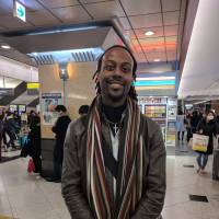 Gordon Hyppolite, Executive producer, 32 (Haitian): In a sense, I\'d disagree, because more so, Japan is built upon image. It\'s all about presentation, making sure things look good even by those who need to be polite but don\'t care about doing so. My image of politeness and hospitality is that you actually care and do it from the heart. There\'s been several instances where you can see a disconnect from the person serving you. | KRIS KOSAKA