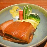 Pork belly boiled in Okinawan awamori at Teianda | J.J. O\'DONOGHUE