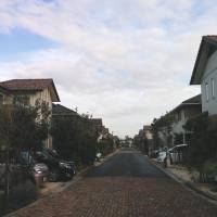 Clear skies: A housing development in Chiba Prefecture, where utility cables are buried underground. | PHILIP BRASOR