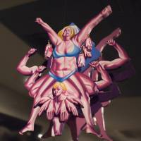 Sabrina Horak\'s \"Fonatana Eli Fontana\" (2015), (installation view). | JOHN L. TRAN.