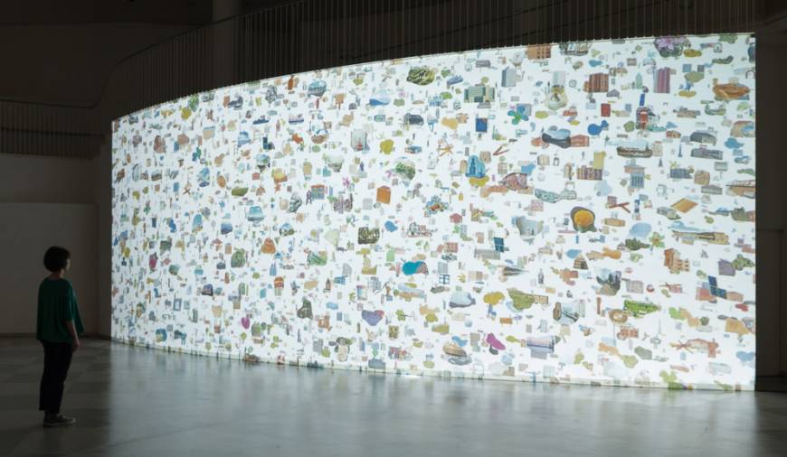Shizubi Project 6: Kokufu Osamu, Hayashi Yuki, Miyanaga Akira Hayashi Yuki's 'Another World' (2014) | PHOTO BY NOBUTADA OMOTE