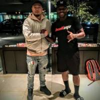 Larry \"Bone Collector\" Williams and promoter Zentetsu Kanai worked together to set up the Bone Collector Skill Camp Japan earlier this month in Osaka and Kobe. | LARRY WILLIAMS