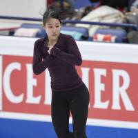 Mai Mihara, who won last month\'s Four Continents Championships in South Korea, will lead Japan in women\'s singles at the world championships. KYODO | KYODO