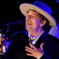 U.S. musician Bob Dylan performs during on day 2 of The Hop Festival in Paddock Wood, Ken, England, in 2012. | REUTERS