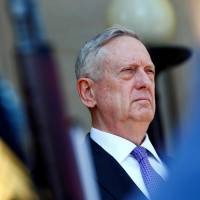 U.S. Defense Secretary James Mattis is seen at the Pentagon in Arlington, Virginia, Thursday. | REUTERS