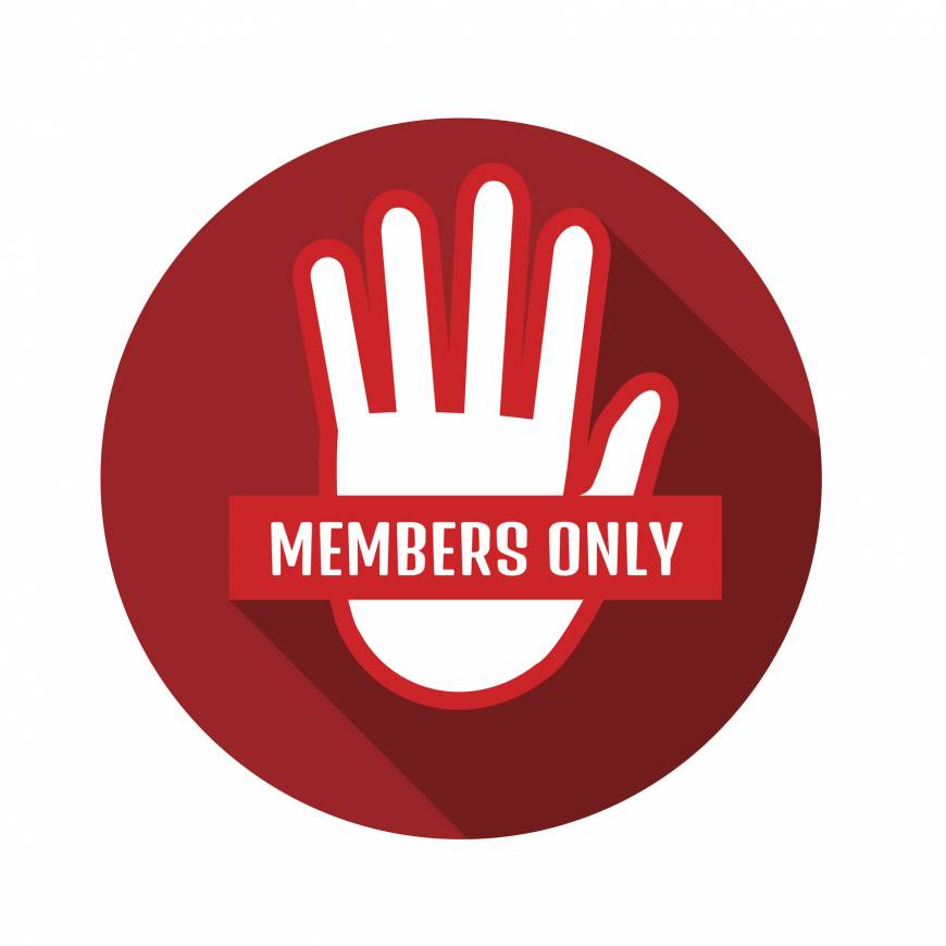 members only banner