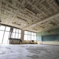 The Arahama Elementary School in Sendai, which was hit by massive tsunami triggered by the Great East Japan Earthquake on March 11, 2011, was preserved as a memory of the disaster. ¥5 trillion of Japan's disaster reconstruction funds unused, government report says