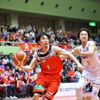 San-en Neo Phoenix guard Shinnosuke Oishi is trying to help his team secure a playoff spot over the next few weeks. | B. LEAGUE