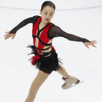 Among Mao Asada\'s many achievements are three world titles (2008, 2010, 2014), a world junior crown (2005), an Olympic silver medal (2010) and four Grand Prix Final titles (2005, 2008, 2012-13). The Nagoya native will always be associated with her patented triple axel jump. | AP