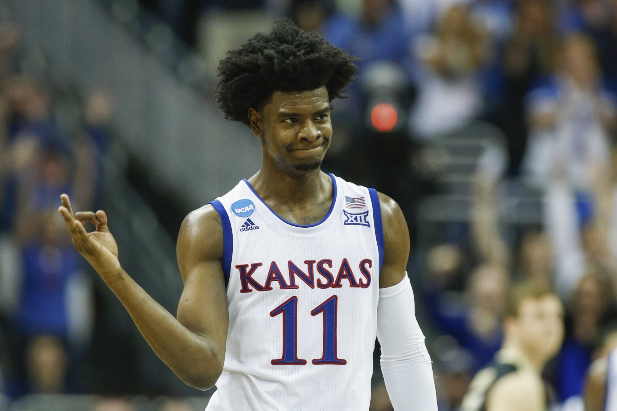 Kansas Jayhawks Freshman of the Year jersey