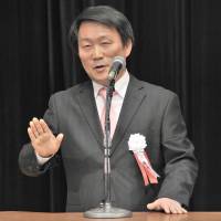 Education Minister\'s Prize winner Jeong Dong-gun from Korea. | YOSHIAKI MIURA