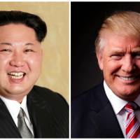 North Korean leader Kim Jong Un and U.S. President Donald Trump are pictured in a combination photo. | KCNA / VIA REUTERS