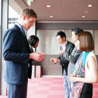 Training day: A number of companies offer a \"manners class\" to train new employees in the exchange of business cards to help avoid potential missteps. | ISTOCK