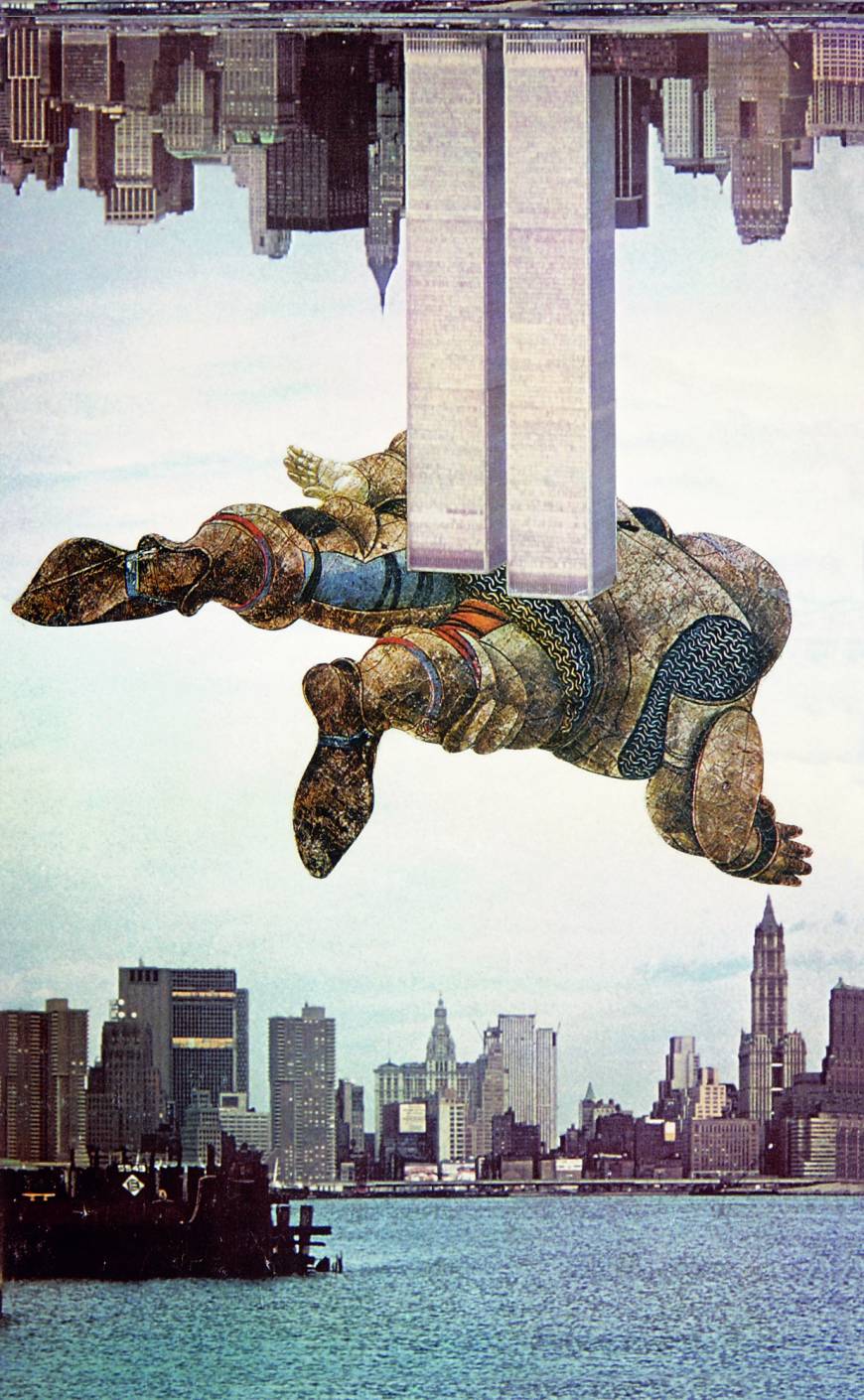 Roman Cieslewicz: Melting Mirage 'Hung up in Spite of Himself' (1977) | © ADAGP, PARIS & JASPAR, TOKYO, 2017 E2551