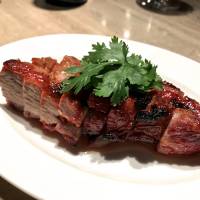 Worth the wait: The chashu pork is one of the rewards for booking well in advance at Mimosa. Mimosa