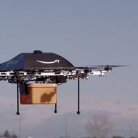 While Amazon\'s efforts to deliver orders by drones have been stymied by outdated regulations, Chinese retailer JD.com has already made thousands of drone deliveries in China. | VIA BLOOMBERG