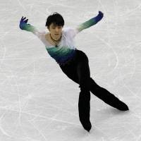 World champion Yuzuru Hanyu will begin the Grand Prix season at the Cup of Russia in Moscow in October and also skate at the NHK Trophy in Osaka in November. | AP