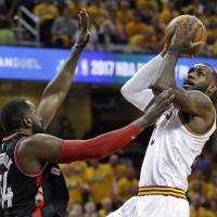 The Cavaliers\' LeBron James has learned to tone down his verbal demands of teammates this season. | AP