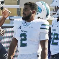 Former Tulane linebacker Nico Marley, seen in an October 2016 file photo, has been added to the Washington Redskins roster. Bob Marley's grandson signs with Redskins
