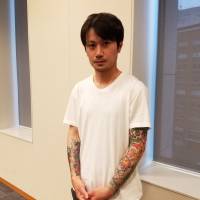Taiki Masuda says that setting up a licensing system that recognizes what tattoo artists create will help put an end to the industry\'s shady standing in Japan. | TOMOHIRO OSAKI