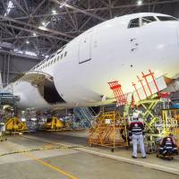 A Japan Airlines’ hangar is seen at Tokyo’s Haneda airport. Tours of the area were the top-ranked tourist attraction in the capital. JAL Sky Museum tops Tokyo's tourist spot rankings