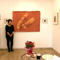 In her element: Artist and gallery owner Haruko Cho. | KIT NAGAMURA
