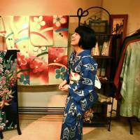 Pattern party: Celebrating the art of kimonos at shop Lunco. | KIT NAGAMURA
