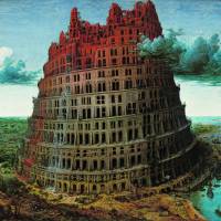 Pieter Bruegel I\'s \"The Tower of Babel\" (c.1568) | MUSEUM BVB, ROTTERDAM, 	THE NETHERLANDS