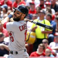 The Cardinals\' Matt Carpenter has a team-high 11 home runs this season. | USA TODAY / VIA REUTERS