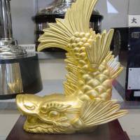 The shachihoko trophy is awarded to the winner of the Nagoya Basho. | JOHN GUNNING