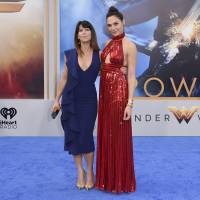 Director Patty Jenkins, left, and actress Gal Gadot arrive at the world premiere of \"Wonder Woman\" at the Pantages Theatre on Thursday, May 25, 2017, in Los Angeles. | JORDAN STRAUSS / INVISION / AP