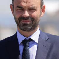 French Prime minister Edouard Philippe looks on during a press conference at the Monnaie de Paris, on Friday, when he presented measures to reinforce the Paris’ financial attractivity, following the Brexit. France makes late 'finance friendly' pitch to woo Brexit bankers weighing move to Frankfurt