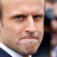 French President Emmanuel Macron attends a ceremony at the Arc de Triomphe in Paris on June 3. | REUTERS