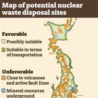METI maps out suitable nuclear waste disposal sites