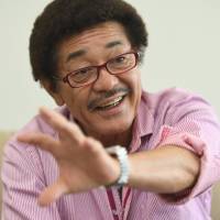 Yoko Gushiken, a boxing legend, is interviewed recently at The Okinawa Times in Naha. Boxing legend Gushiken inspires younger Okinawa generation