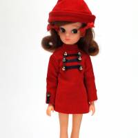 First generation (1967-71): The original Licca-chan doll was 21 cm tall and featured apricot-colored lips, a slightly bent nose and a white glint in her pupil. | COURTESY OF TAKARATOMY