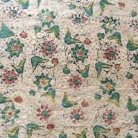 A piece of handmade Shiroishi paper Growing paper clothes in rural Japan