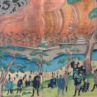 \"Flames above Osaka Castle\" | ELLE HARRIS